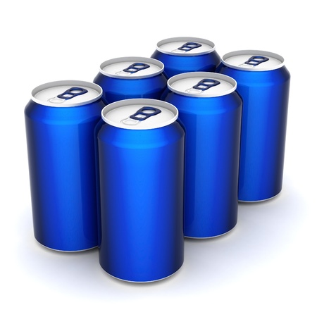 Image sealed aluminum can with a drinkの写真素材