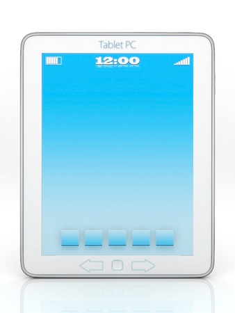 Image of computer technology on a white background isolatedの写真素材
