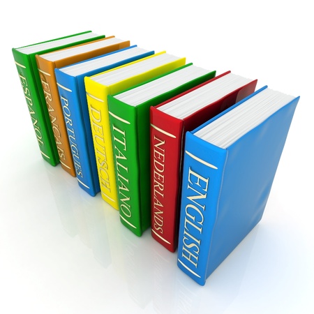 Picture pages, books bindings and Literatureの写真素材