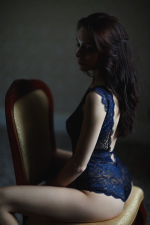 Photo very beautiful and sexy womanの写真素材