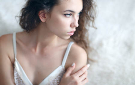 Photo very beautiful and sexy woman. Portraitの写真素材