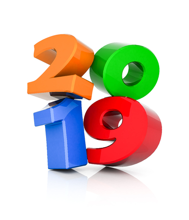 New Year's Eve, and Christmas is the best holiday. 3D illustrationの写真素材