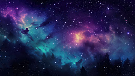 This image is very suitable for your design related to astronomy.の素材
