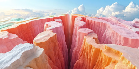 Landscape photography, ruby rocks of multiple colors, vibrant, smooth rocks, top view, fantasy, dramalike, backdrop, 4k image, Canon EOS R5. --ar 2:1 --style raw --sref 1665565920 --stylize 400 --v 6.1 Job ID: f82a3a2c-effb-4178-9d18-54b42468ea8dの素材