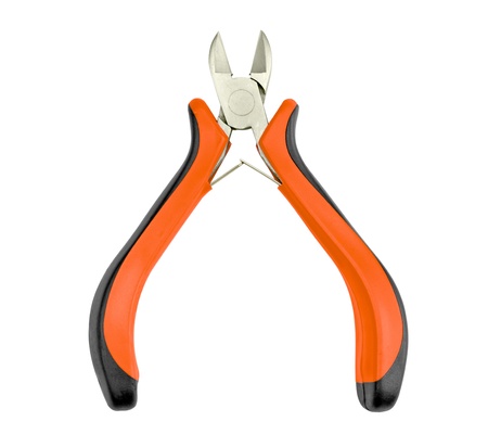 Pliers isolated on white background.の写真素材