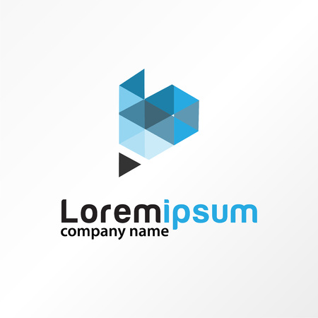 pencil writer education technology logo templateのイラスト素材