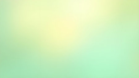 Smooth gradient colour mint green, gold and creamの素材