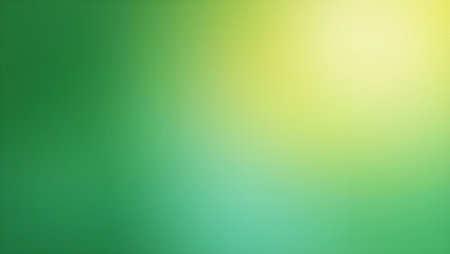 Smooth gradient colour green, silver and gold.の素材