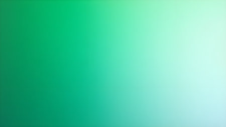 Smooth gradient colour emerald green, silver and white,の素材