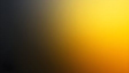 Smooth gradient colour dark gray, Lemon Yellow and orangeの素材