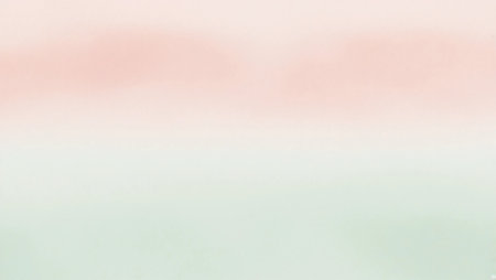 A subtle pastel gradient of baby pink to soft mint green, perfect for delicate designsの素材