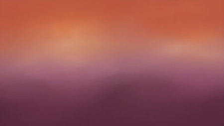 gradient inspired by dusk, blending deep orange and soft plum tonesの素材