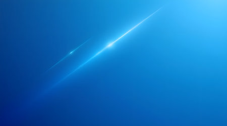 Modern dynamic blue backdrop with vibrant light streaks for a high tech feel and contemporary digital designの素材