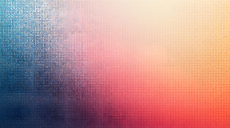 Vibrant texture gradient in blues, pinks, and oranges, purpose for backgroundの素材