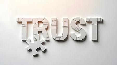 Build customer trust with this compelling visual metaphor, a powerful statement pieceの素材