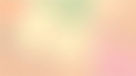 color gradient between peach, olive green, cream, and rose pink, retro warm pastel tone, soft grain texture, purpose for backgroundの素材