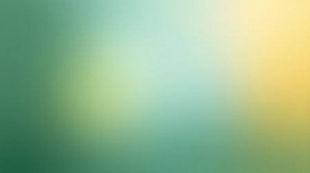 color gradient blending forest green, sky blue, goldenrod and cream, purpose for backgroundの素材