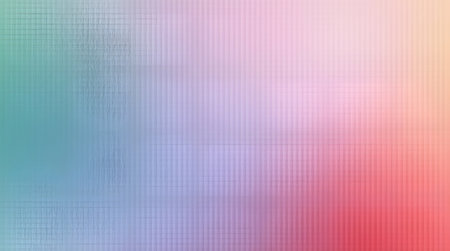 color gradient background merging crimson, teal, lavender, and peach, glossy smooth finish, purpose for backgroundの素材