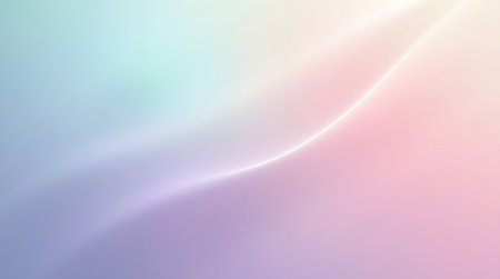 gradient background combining aqua, violet, rose, and ivory, silky smooth surface, elegant modern for backgroundの素材