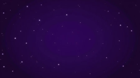 Ramadan and Islamic Festive Theme, Elegant dark purple background with starry night texture.の素材
