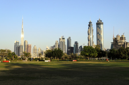 Downtown Dubai UAEのeditorial素材