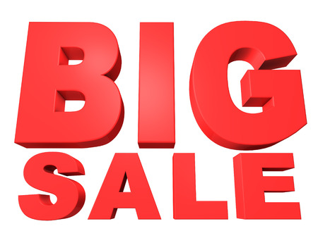 Big Saleの写真素材