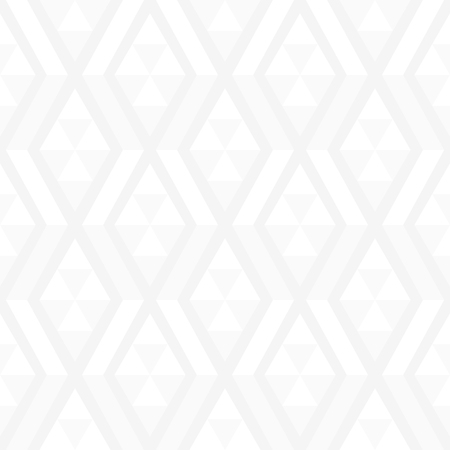 Elegant white geometric shapes seamless patternのイラスト素材