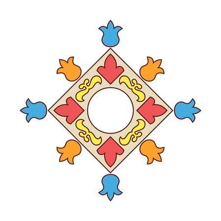 Eastern style decorative symbolのイラスト素材