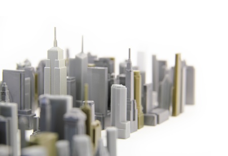 Scale model of New York, New York, USA 