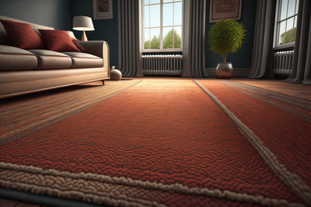 Interior of a living room in a classic style. generative aiの素材