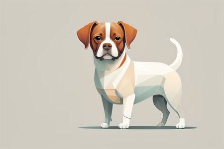 Cute and Adorable Vector illustration in flat style on solid color background. ai generativeの素材