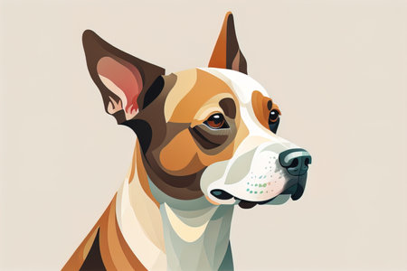 Cute and Adorable Vector illustration in flat style on solid color background. ai generativeの素材