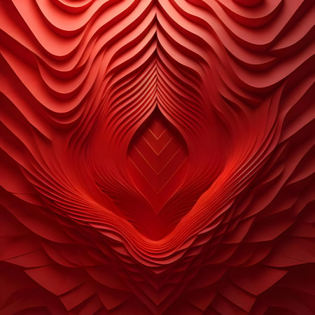 Red abstract background. generative aiの素材