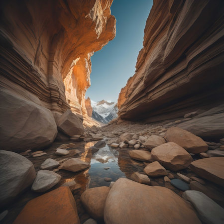 Beautiful view of Grand Staircase Escalante National Monument, Utah, generative aiの素材