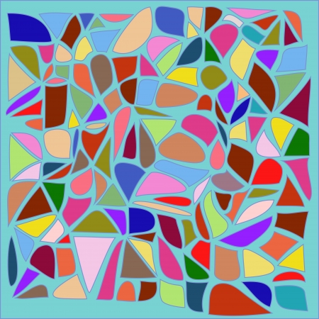 The vector illustration of abstract geometrical background のイラスト素材
