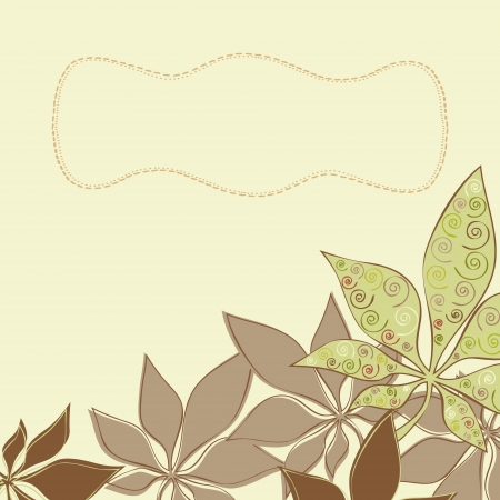 Autumn colorful leaves background for thanksgiving designのイラスト素材
