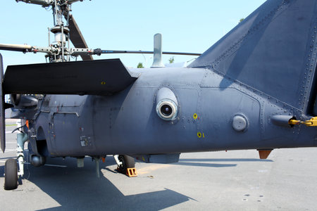Two helical military helicopter Kamov