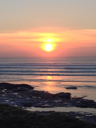 Sunset in Cornwallの素材