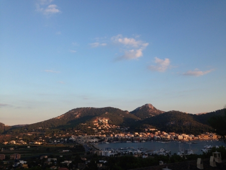 View of port andratx Mallorca の素材