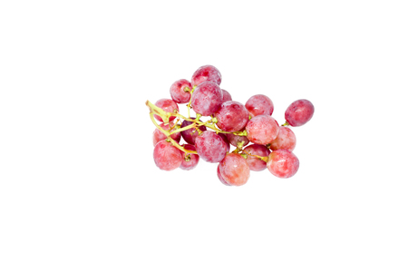 Grape fruit isolated on white background with clipping path.の写真素材