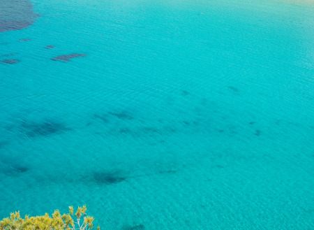 turquoise sea water
