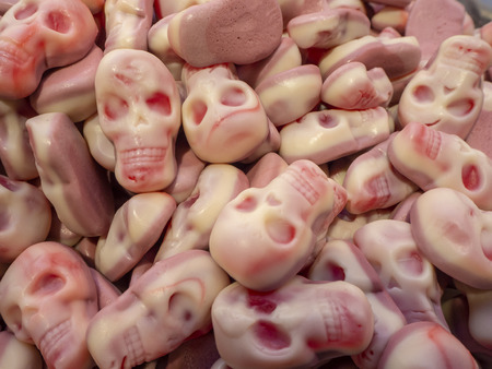 Close up of a bowls filled with candies