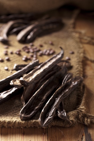 Carob Podsの写真素材