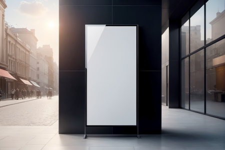 Discover the beauty of transparency with our tempered glass mockup collection, perfect for showcasing your designs, AI Generatedの素材