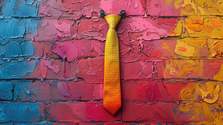 Profile view of an activist raising a rainbow flag high with an intense expression advocating for LGBTQ equality and prideの素材