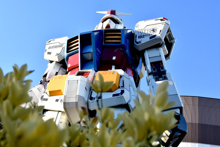 Gundam in the cityのeditorial素材