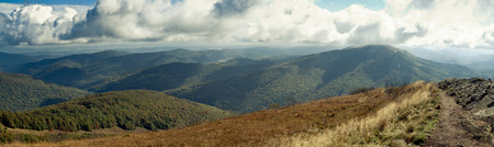 Photography taken in polish mountains in the summer.の写真素材