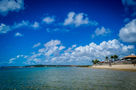 Beaches of Brazil - Praia do Frances, Marechal Deodoro - Alagoas Stateの写真素材