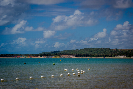 Beaches of Brazil - Praia do Frances, Marechal Deodoro, Alagoas Stateの写真素材