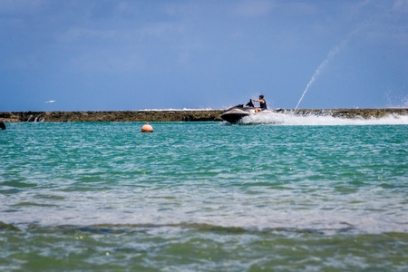 Beaches of Brazil - Praia do Frances, Marechal Deodoro, Alagoas Stateの写真素材